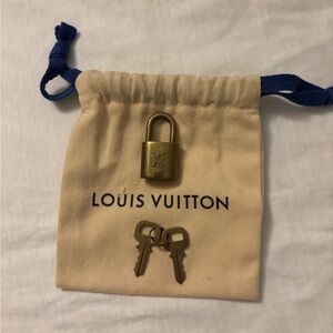 Louis Vuitton Lock and Key Set